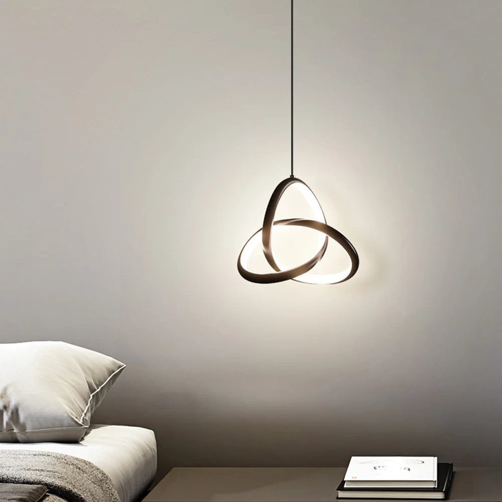 

Modern LED Hanging Pendant Light Indoor Ceiling Lamp with Adjustable Cable and Energy Saving Design for Living Room and Corridor