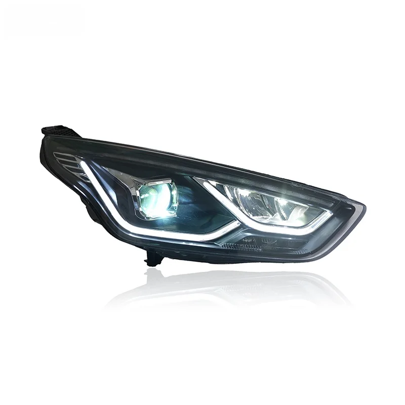 for Modifying 15-17 Models of Ford Focus Daytime Running Lights with Flowing Light and Dual Lens Upgrade Headlights