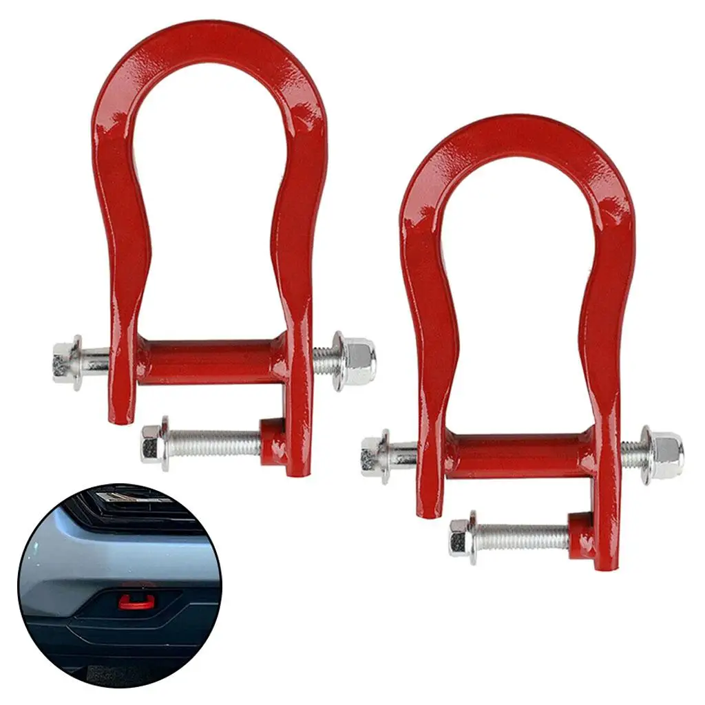 

2x Tow Hooks Compatible with Silverado1500 LD 2019 Replace Parts