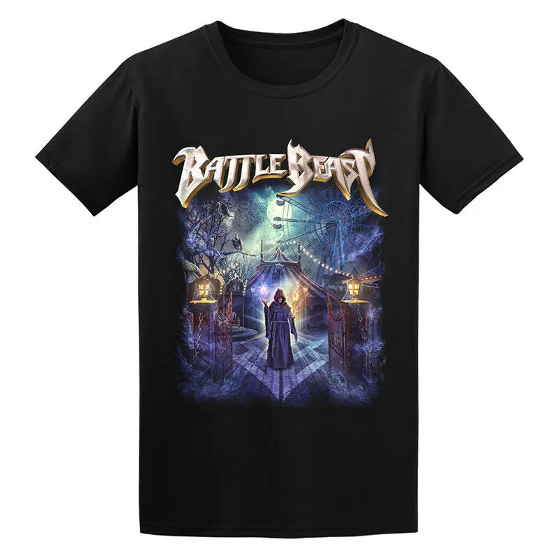 Fighting Beast Battle Beast Finnish Heavy Metal Band Diablo Gothic Rock American Loose Men's T-Shirt