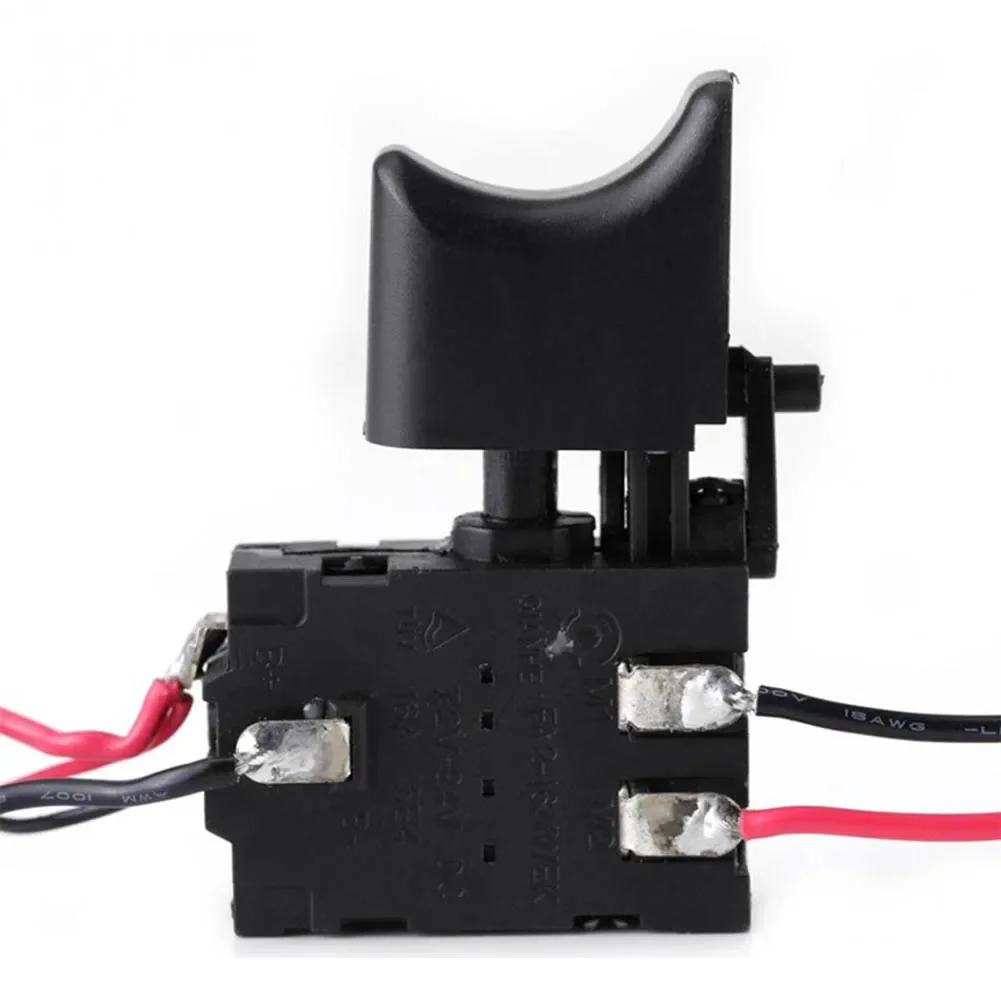 

Electric Drill Dustproof Speed Control Push Button Trigger Switch DC 7.2-24V Easy To Assemble On The Electric Hand-Drill Plastic