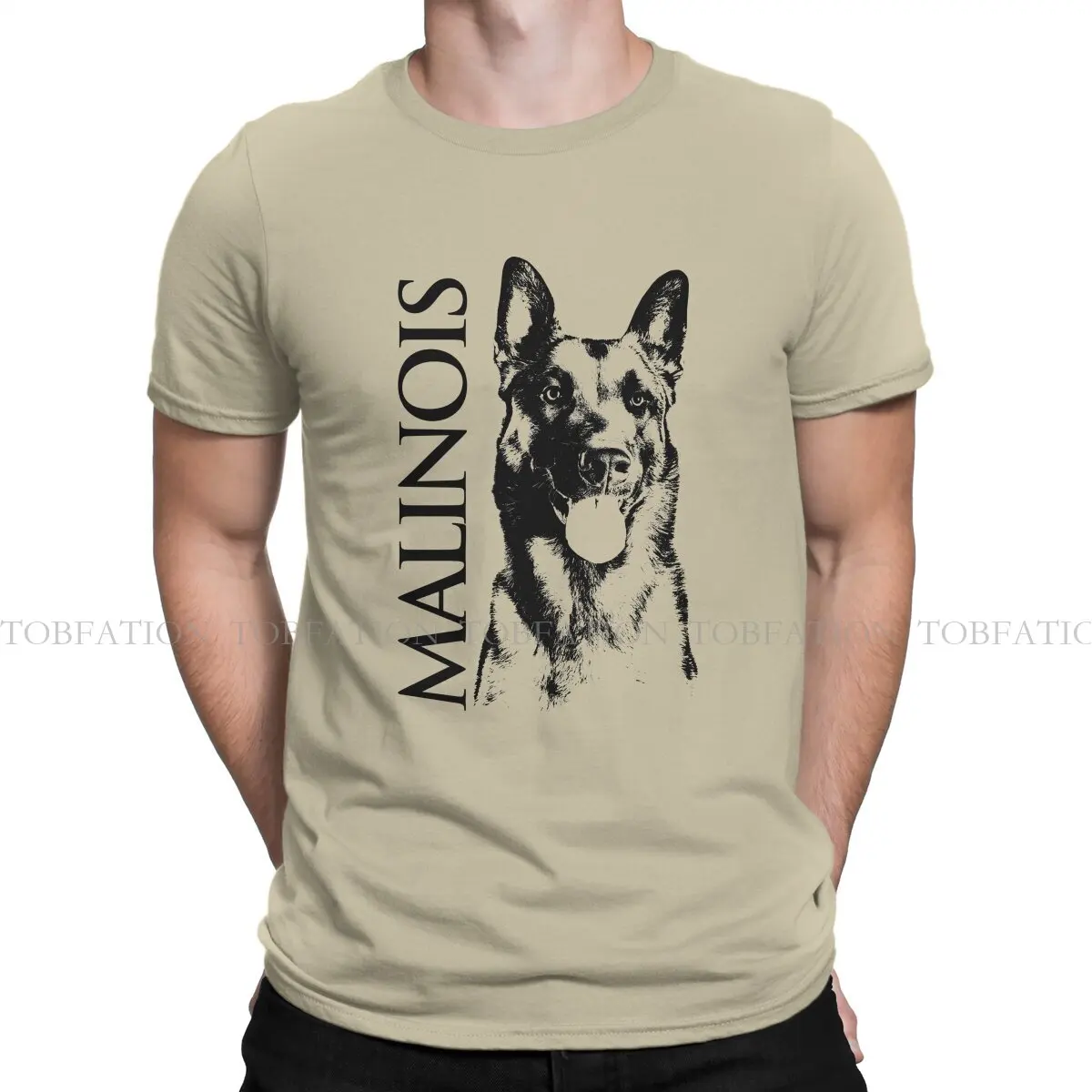 Belgian Malinois Malinois Belgian Shepherd Mechelaar Maligator Tshirt Men Tops Vintage Homme Summer Clothing 100% Cotton T Shirt