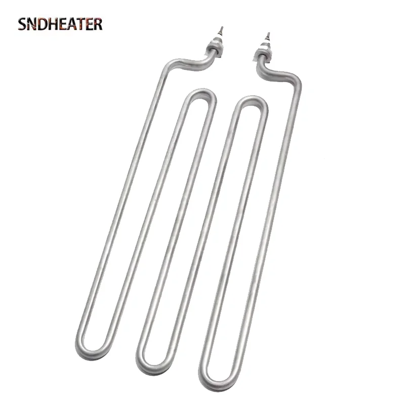 SNDHEATER 220V 3KW Electric Oven Heating Element M Shape 10MM Tube Dia. Sauna Stove Heater Resistance M16 16MM Thread for Drier