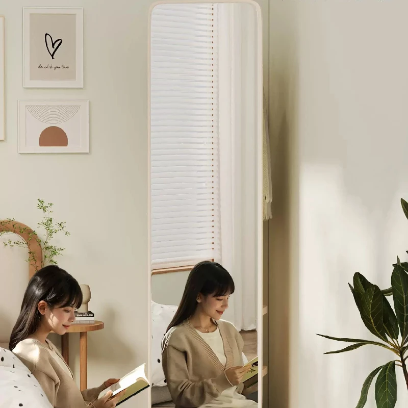 Full Body Living Room Mirror Decoration Vintage Aesthetic Makeup Mirror Vanity Korean Style Spiegel Wand Home Decorations