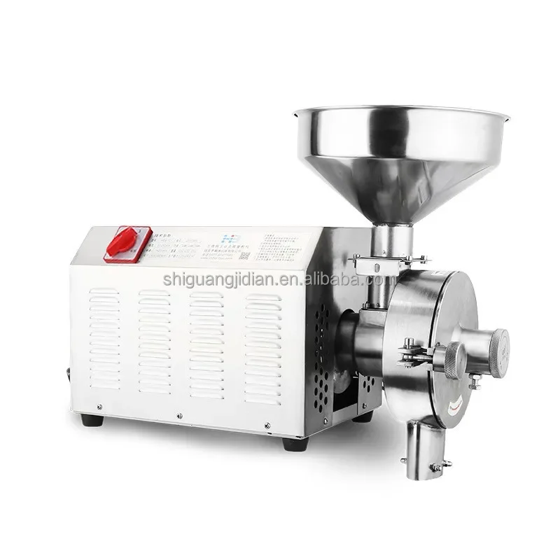 

pulverizer flour mill whey pulver commercial grain milling machine/hot sell cereal crusher/bean corn sesame grinder