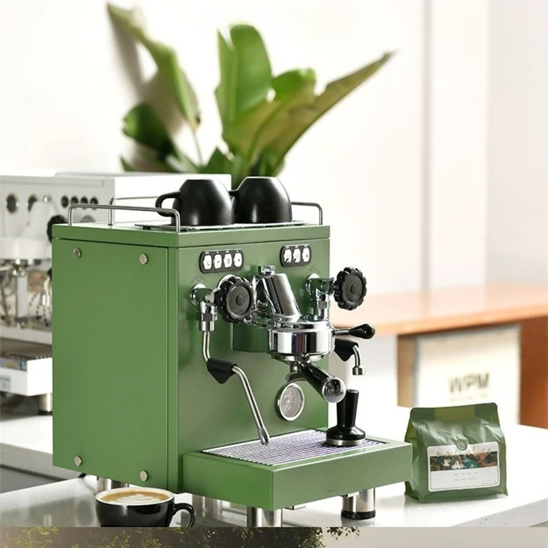 Coffee machine silent 330X household and commercial Italian semi-automatic small single head gear pump water tank version