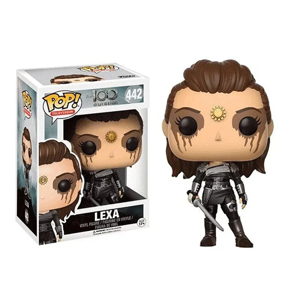 Funko Pop Television The 100 Octavia #440 Raven #441 Clarke #438 Bellamy #439 Lexa #442 Vinyl Action Figure Toys Kids Gifts