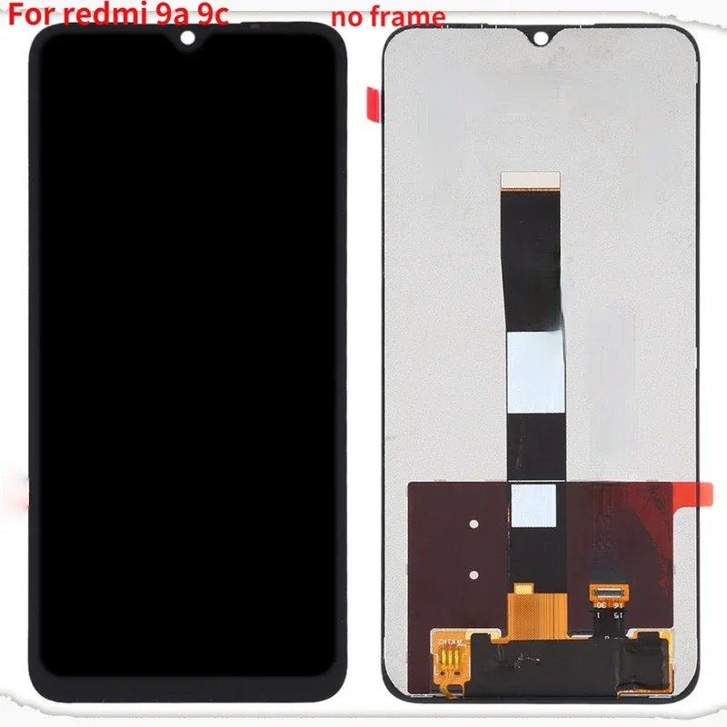 

For Redmi 9A 9C LCD Display Touch Screen Digitizer Frame M2006C3LG M2006C3LI M2006C3LC M2006C3MG