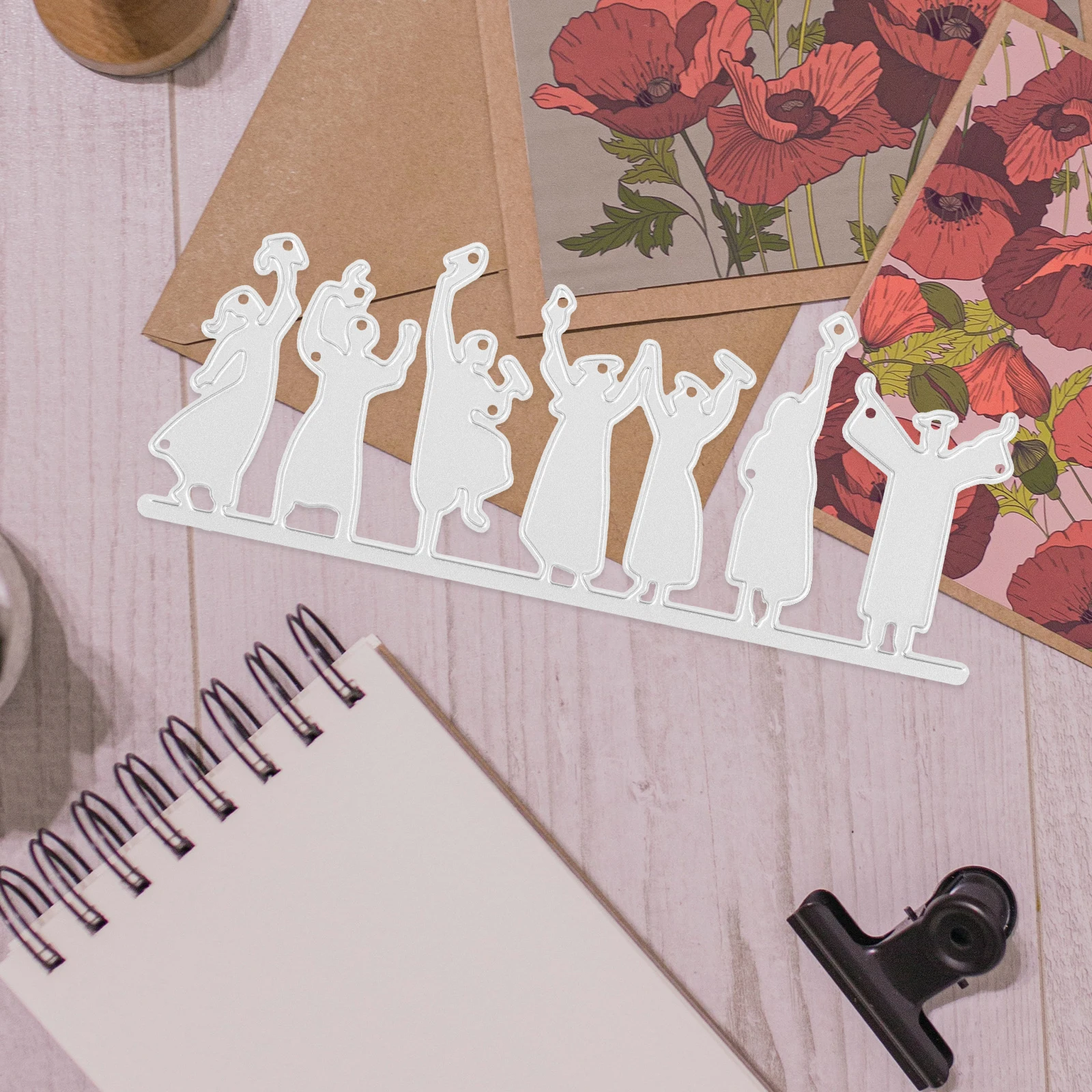 

High Carbon Steel Cutting Die Metal Knife Mold for Graduation Cards Photo Album DIY Crafts Stencils Reusable Easy to Use