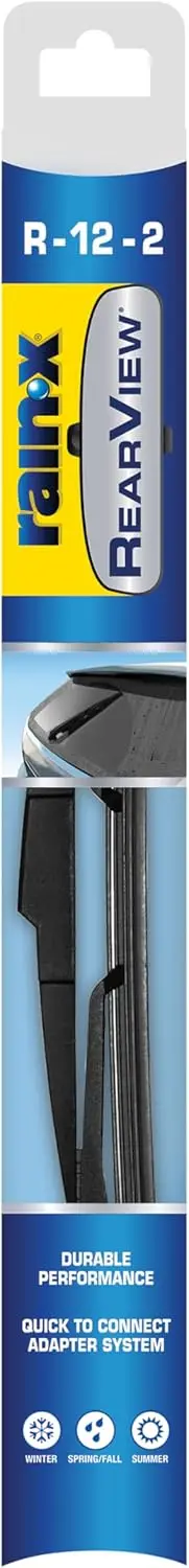 

12" Rear Windshield Wiper Blade with Easy Installation for All-Weather Performance