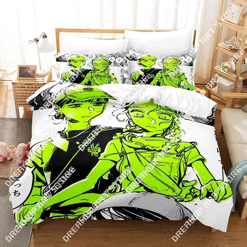 3D Printed Guy She Was Interested Mitsuki Koga Bedding Set for Boys Girls Duvet Cover Twin Queen King Full Single Double Sizes