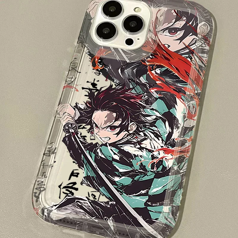 Мягкий чехол для телефона Anime Demon Slayer для Samsung Galaxy S24 S25 Ultra S23 S22 Plus S21 S20 FE A15 A35 A55 A54 5G, матовая задняя крышка