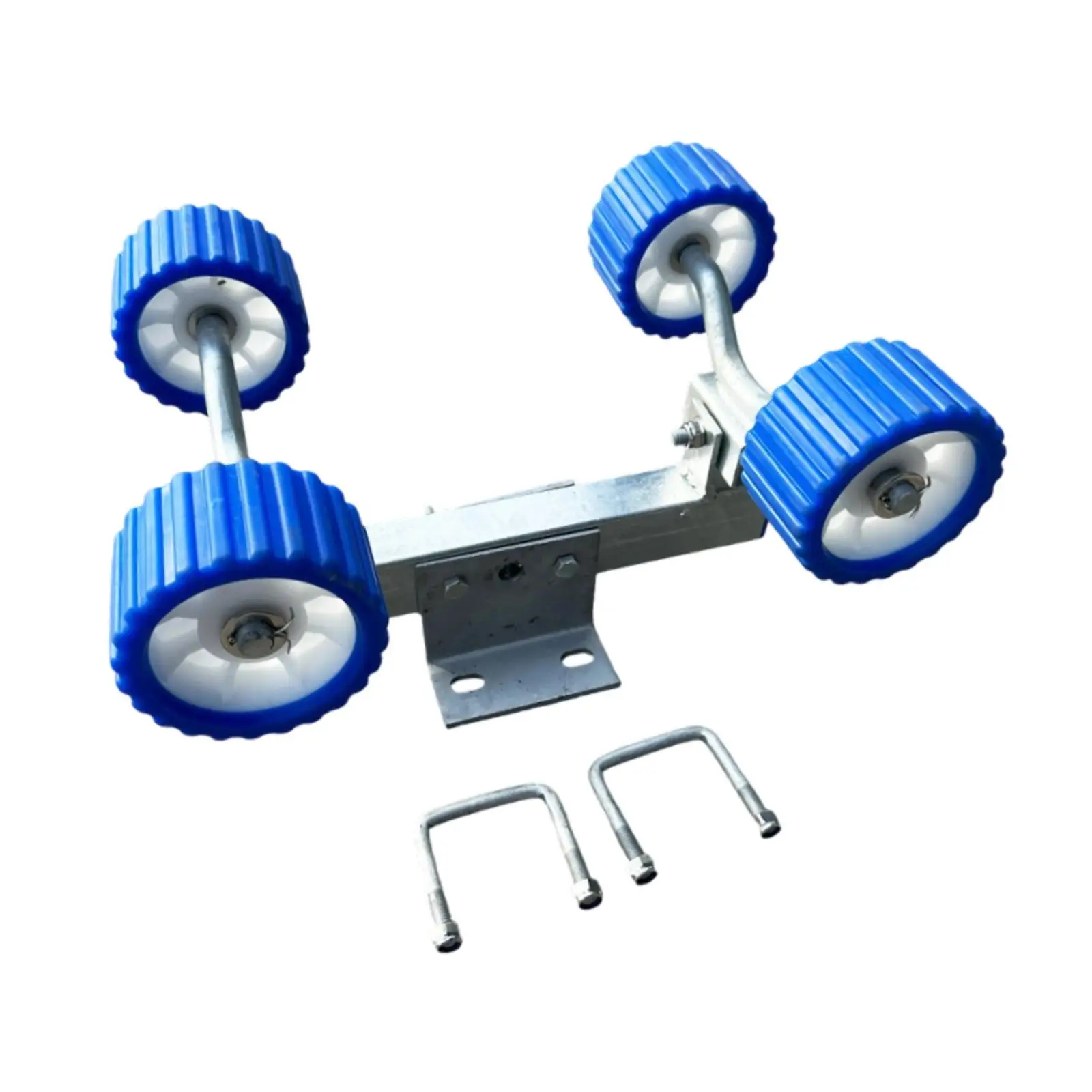 Boat Trailer Wobble Roller Assembly PP Material Marine Equipment for Large Yacht Speedboat Lifeboat Transportation