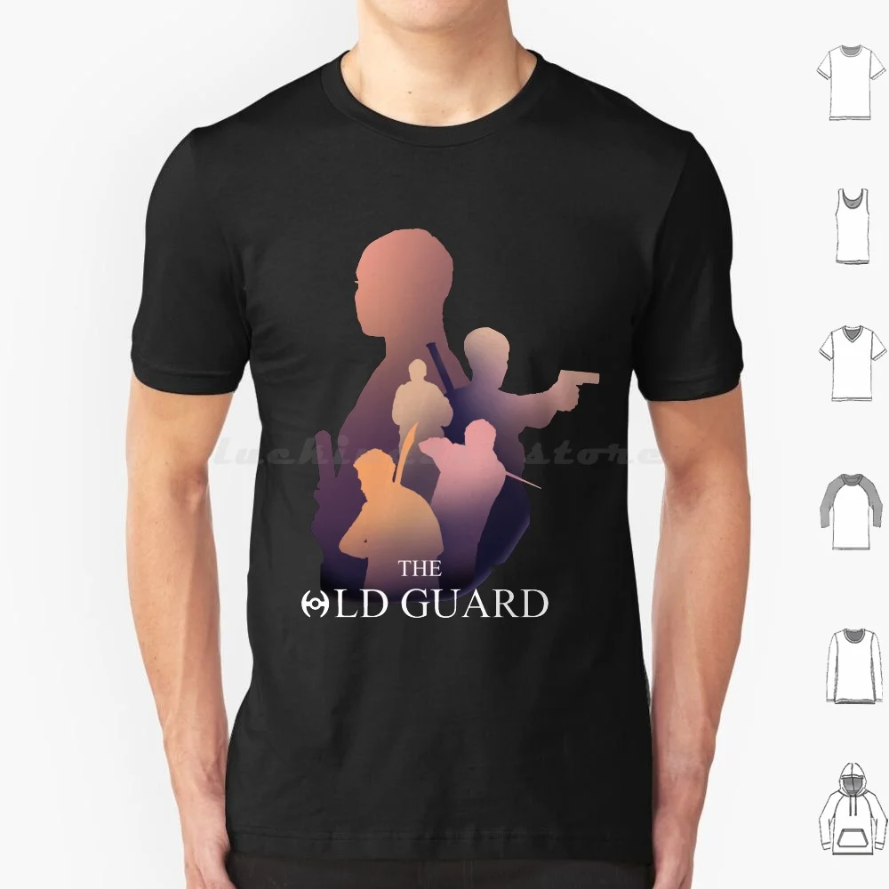 The Old Guard T Shirt Cotton Men Women DIY Print The Old Guard Nile Freeman Andromache Of Scythia