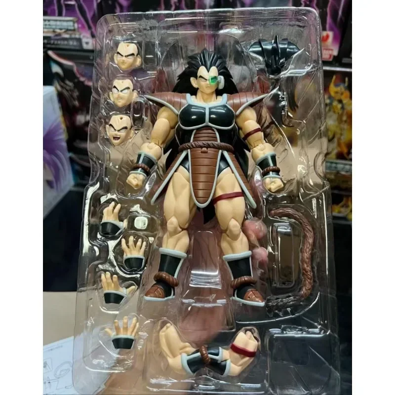 Em estoque original bandai s.h. figuarts shf dragon ball z raditz edição limitada anime figuras de ação modelo coleção brinquedos presentes