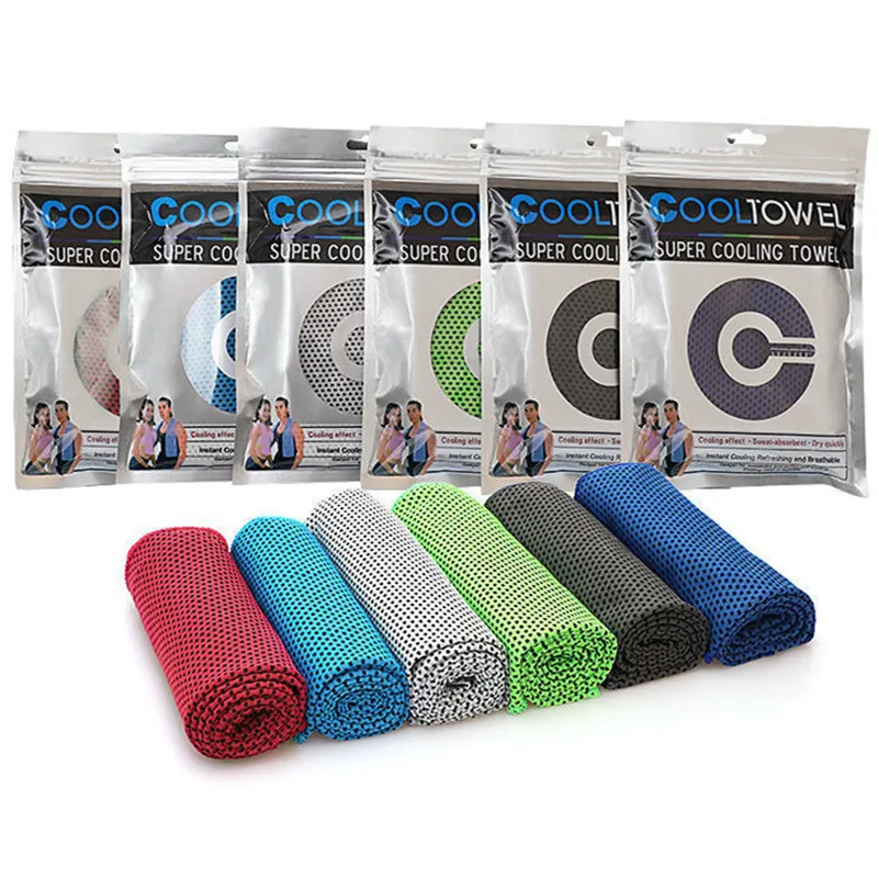 New Cool Towel New Ice Cold Enduring Running Jogging Gym Instant Cooling Outdoor Sports Towel