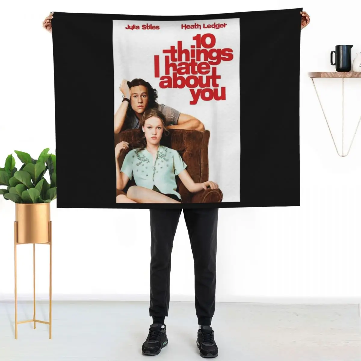 10 things i hate about you love for 10 things i hate about you lovers , best gift Throw Blanket warm winter Summer Cute Blankets