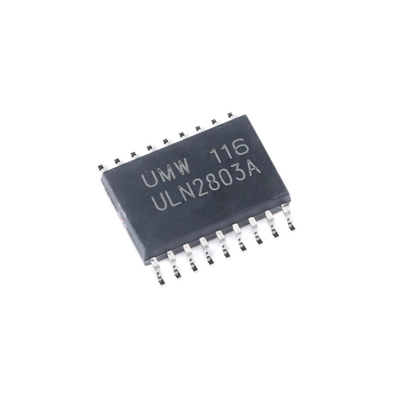 10PCS/lot New OriginaI ULN2803A ULN2803ADW ULN2803ADWR SOP18 Darlington array power drive integrated circuit chip