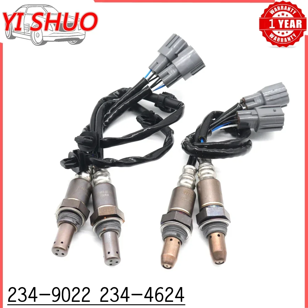 Car 234-9022 234-4624 Up+Downstream Air Fuel Ratio Lambda O2 Oxygen Sensor for Toyota Tacoma 2.7L L4 4WD Automatic 2011-2012