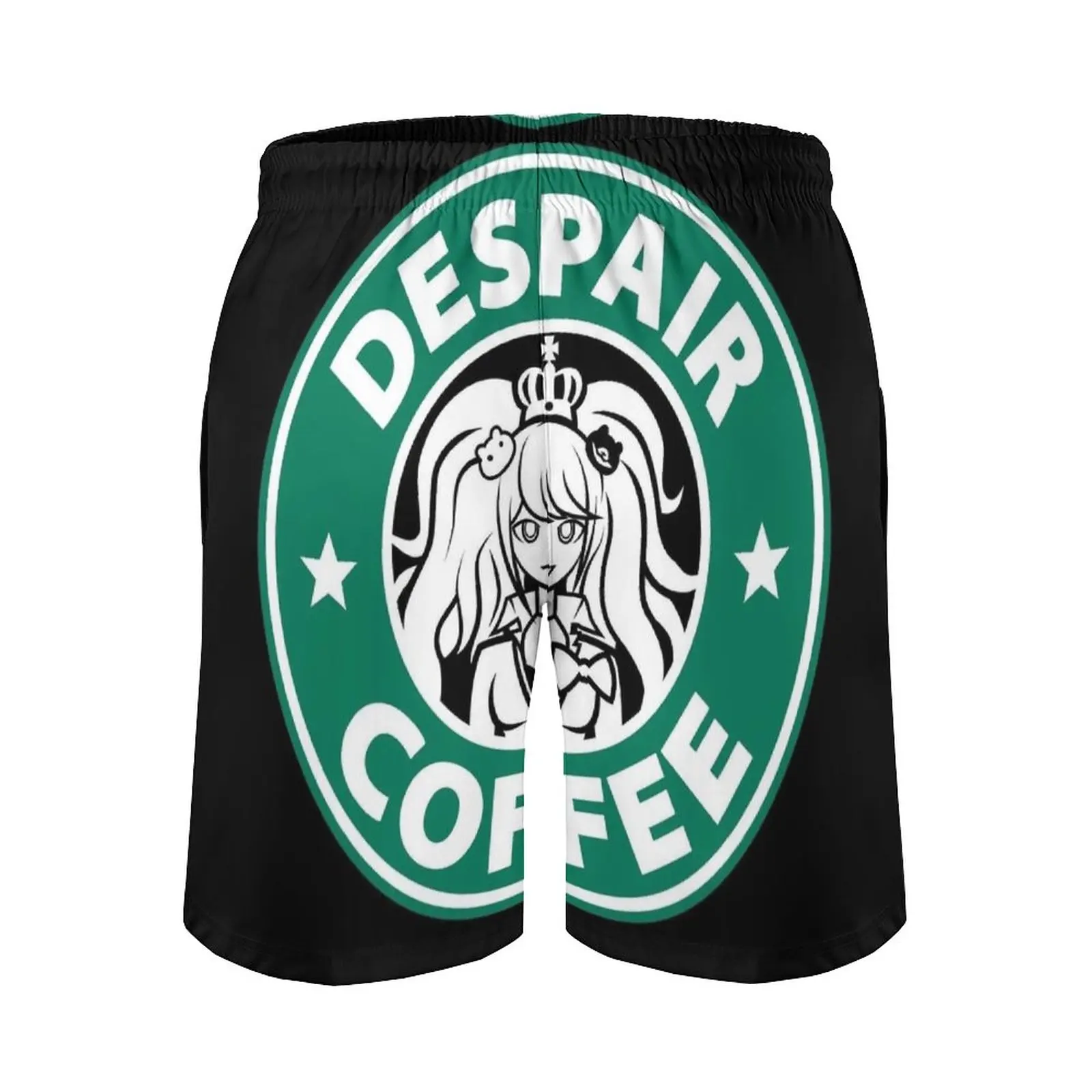 Despair Coffee Danganronpa Men'S Sports Short Beach Shorts Surfing Swimming Boxer Trunks Danganronpa Dangan Ronpa Junko