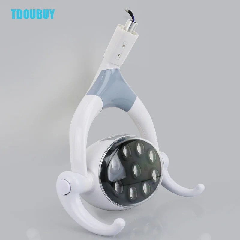 Tdoubuy 28W 8ระดับของการปรับแสงแบบเต็มทางการแพทย์หลอดไม่มีเงาในช่องปากหลอดไฟฝังในช่องปาก