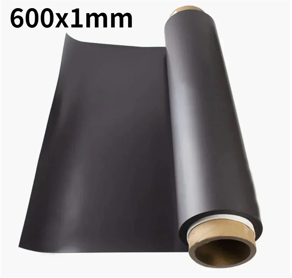 Rubber Soft Magnet 600mmx1mm Sheet Magnet 1mm Thickness Magnet 0.5M LONG Advertising Or Board Magnetic Rubber Soft
