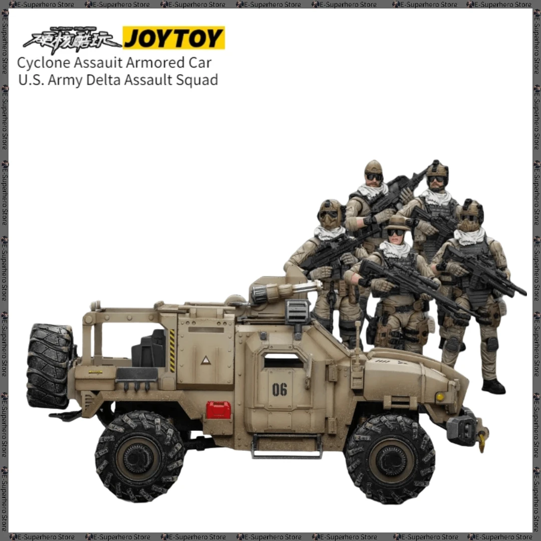 In Stock JoyToy Original 1/18 Action Figure US Army Delta Commando Tornado Armored Vehicle Military  Figures Toys Gifts