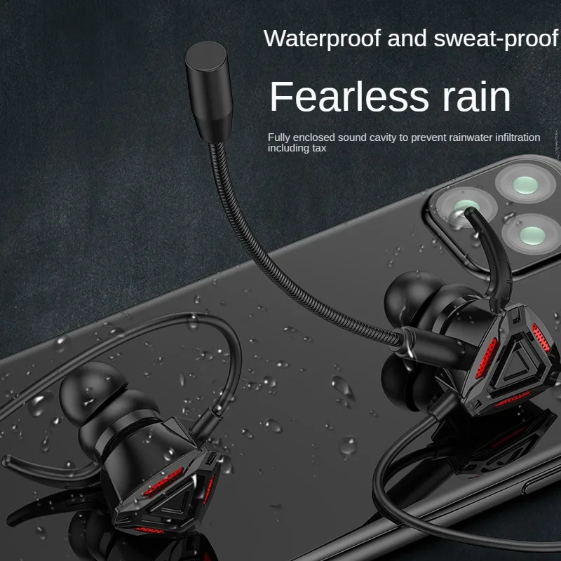 Gaming-Headset mit Mikrofon Gaming-Headset In-Ear-Handy Computer Kabel Headset Headset Gamer