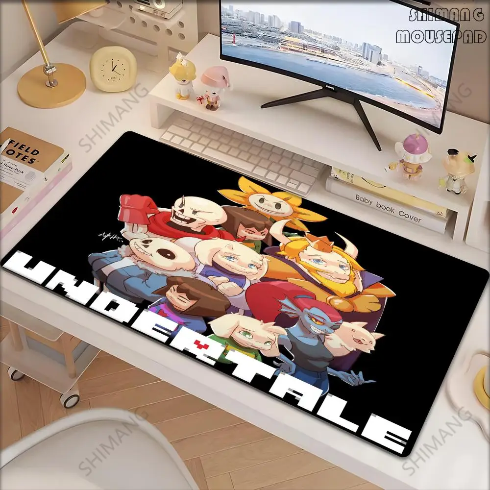 

Undertale Game Rubber Mouse Pad to Game Gaming Accessories Mousepad Lockrand Mouse Mat Keyboard Deskmat Xxl Game Mouse Pads