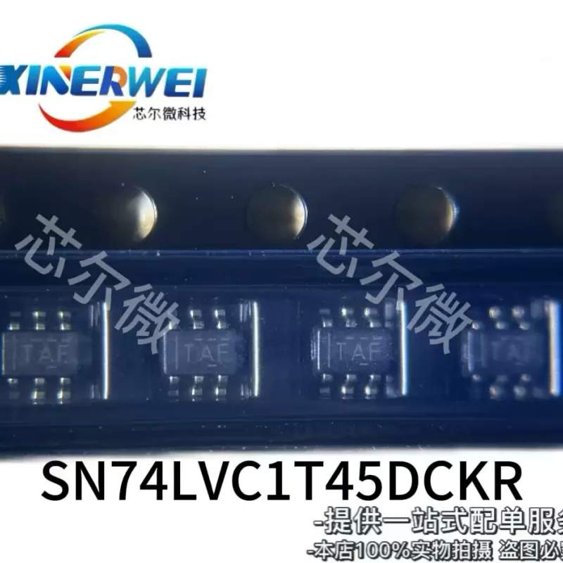 10-100 peças de chip conversor original novo SN74LVC1T45DCKR SOT363 com serigrafia TA5 TAF TAR