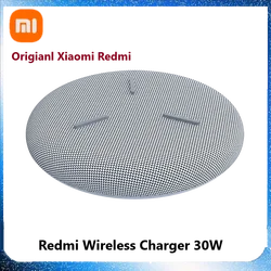 Original Xiaomi Redmi Wireless Charger 30W Max With Cooling Fan Mini Charging Type C Fast Charge For Huawei iPhone Samsung Phone