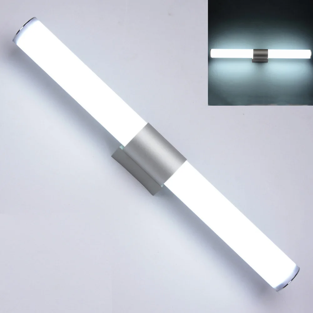 

12/16/22 W Toilet Soft Cabinet Bathroom Fixture Modern Wall Led Light Metal Base Warm White Acrylic