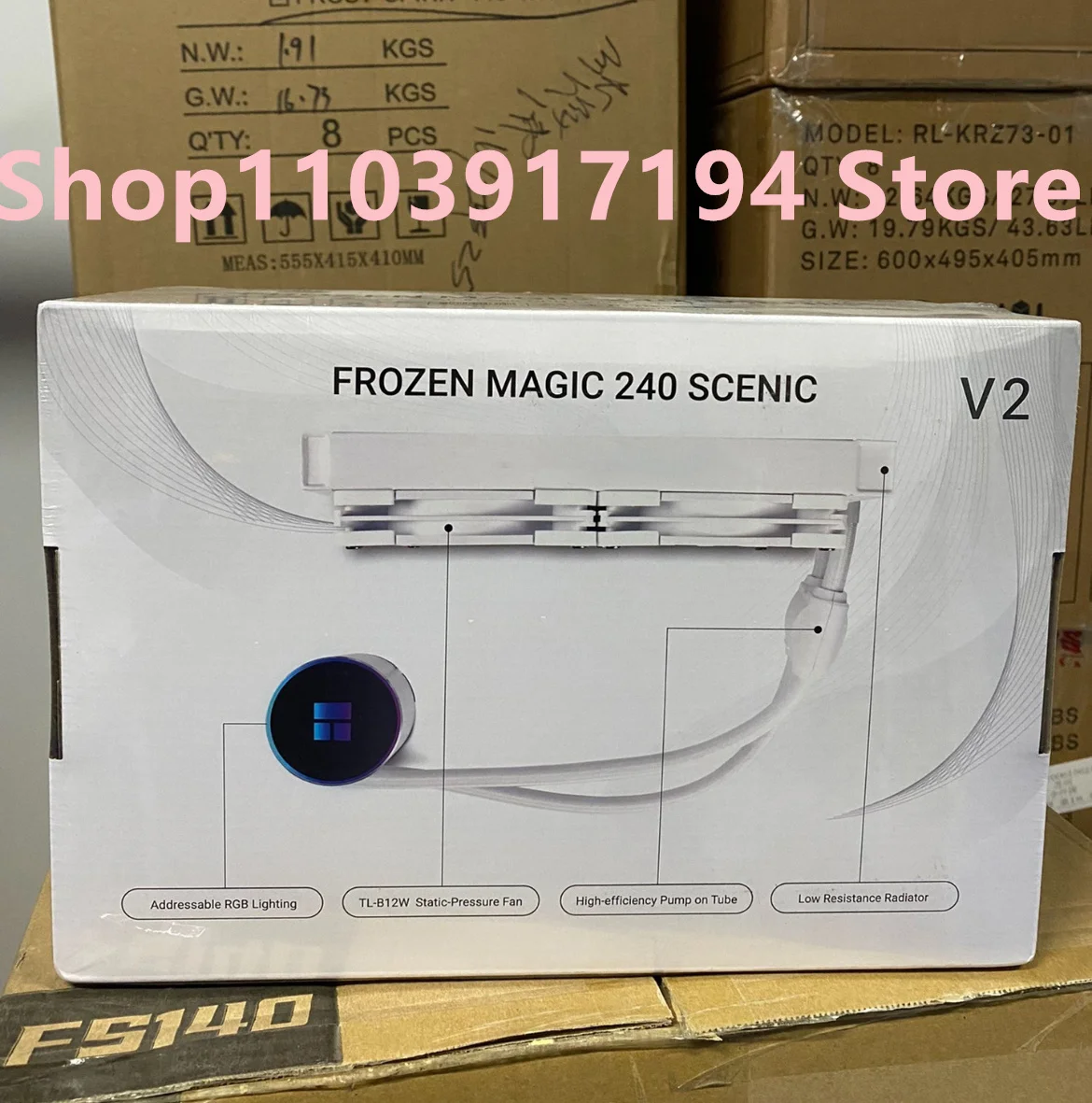 FOR Thermalright FROZEN MAGIC 240 SCENIC V2 Frozen dreamland 240 integrated CPU water-cooled radiator