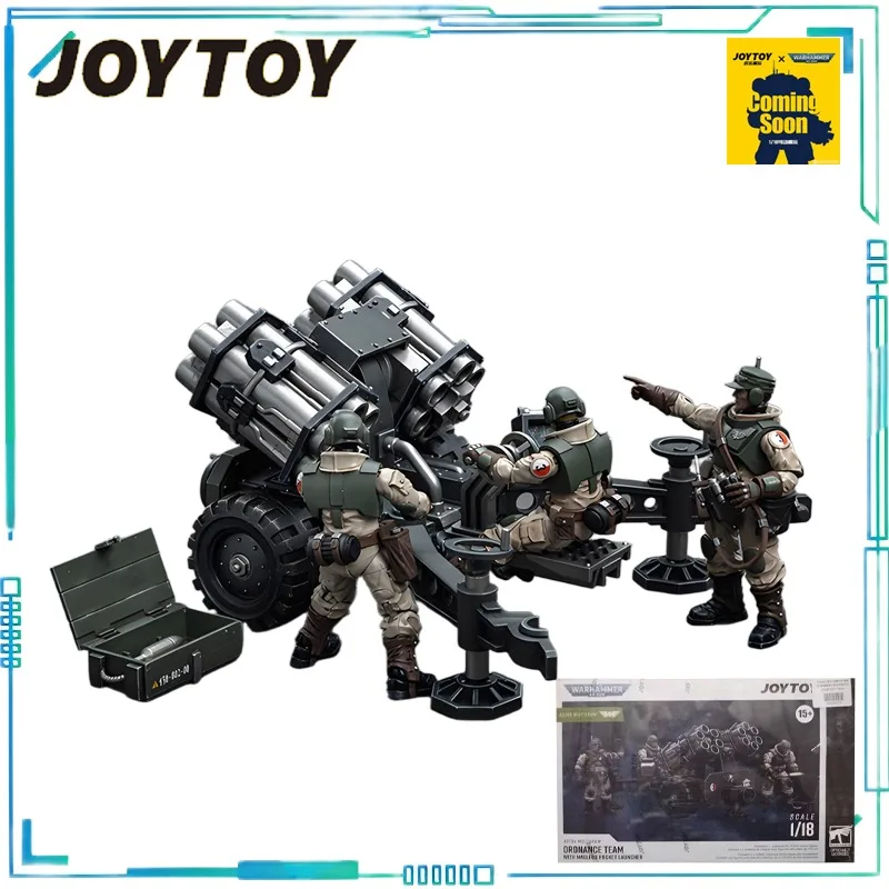 JOYTOY Genuine JOYTOY X Warhammer 40K Series Machine Soul Star Realm Army Hongsheng Field Cannon Rocket Launcher Soldier Model
