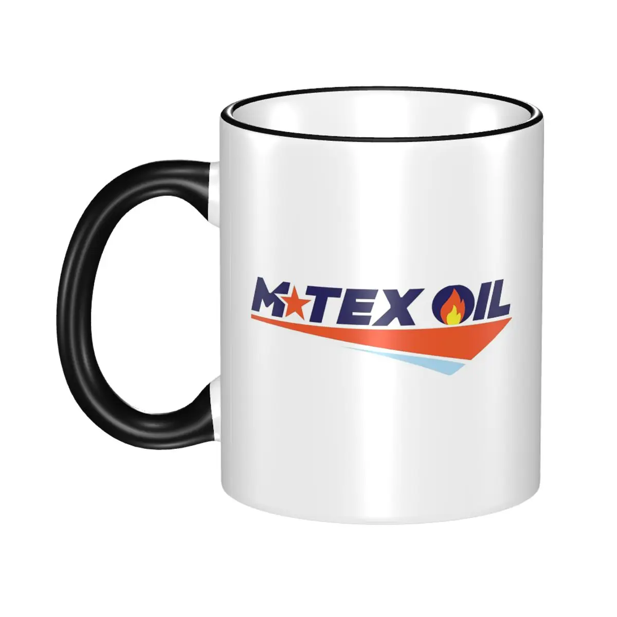 M TEX OIL LOGO Mug Funny Ceramic Coffee Cups Tea Mugs Milk Cup Drinkware Gifts for Woman Man
