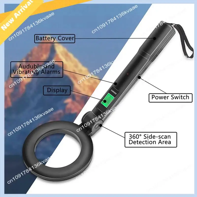 M01K DM3005A Professional Metal LCD Detector Handheld Pinpointer Alarm High Sensitivity Scanner Security Checker Finder Durable