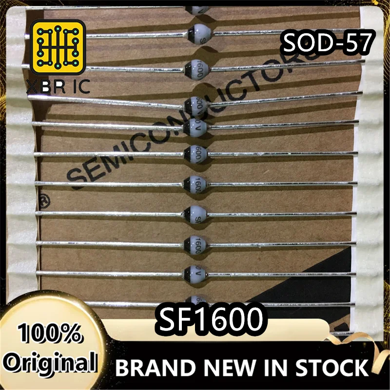 (20/50 pieces) SF1600 SF1600-TAP Glass Passivated Fast Recovery Diode SOD-57 Brand New Original Stock Genuine Product