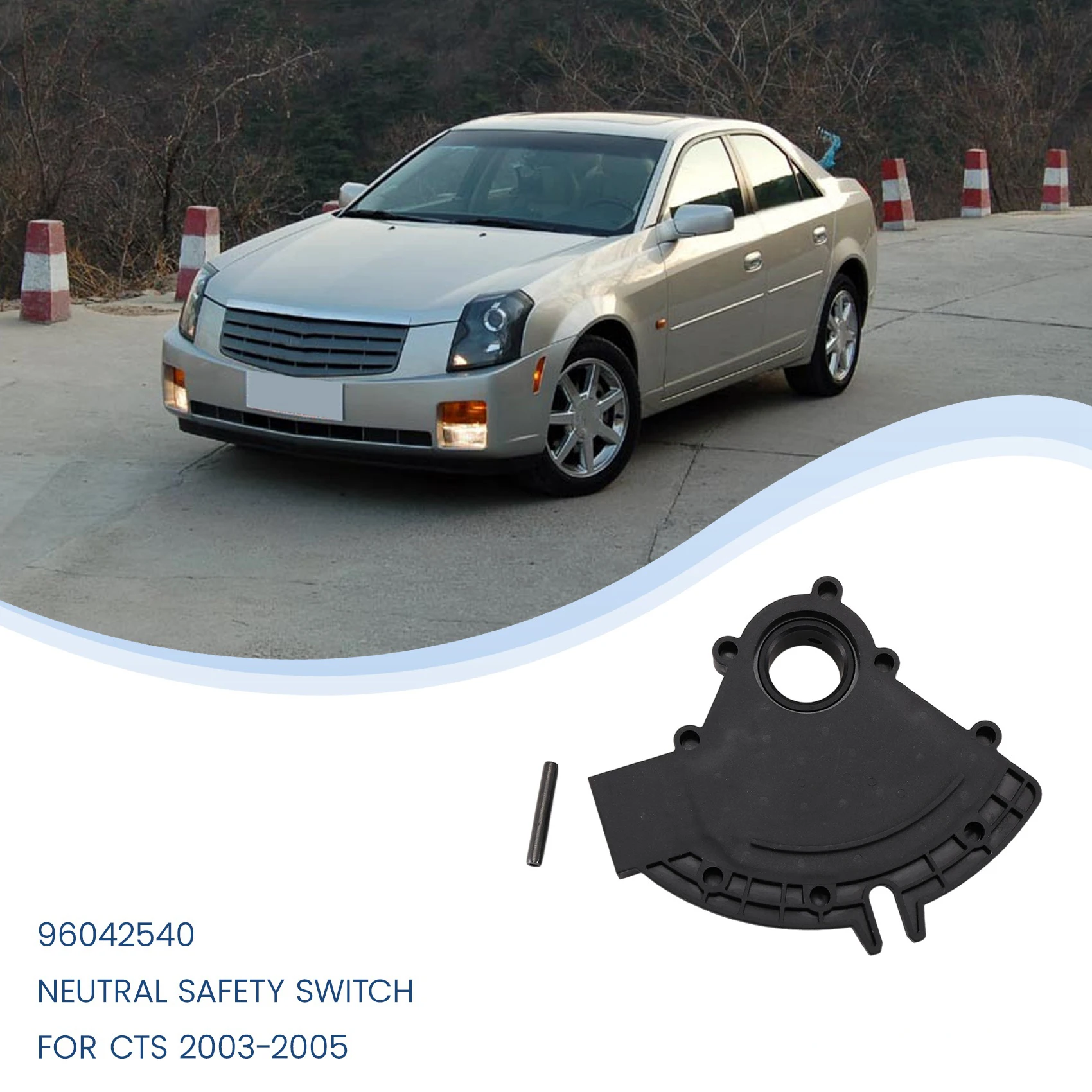 96042540 Neutral Safety Switch for Chevrolet GM Pontiac Solstice Cadillac CTS 2003-2005