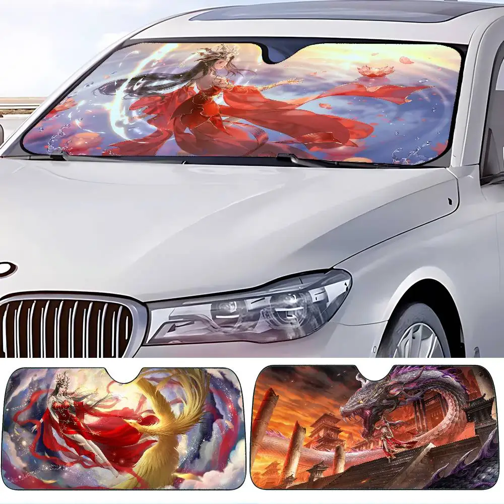 

Medusa D-Doupo Cangqiong автомобильный солнцезащитный козырек на лобовое стекло козырек 70x130 см солнцезащитный козырек солнечная защита плед подарок новинка автомобиль