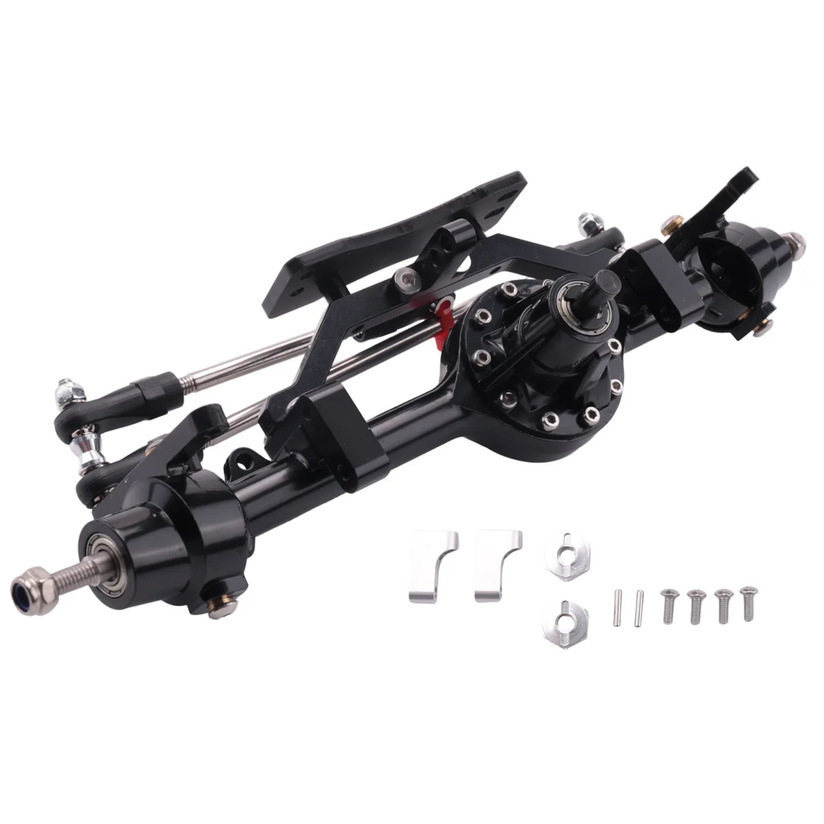 CNC Aluminum Alloy D90 Front Rear Axle for 1/10 RC Crawler RC4WD D90 D110 Gelande II TF2 Yota II Axle Upgrade Parts,1