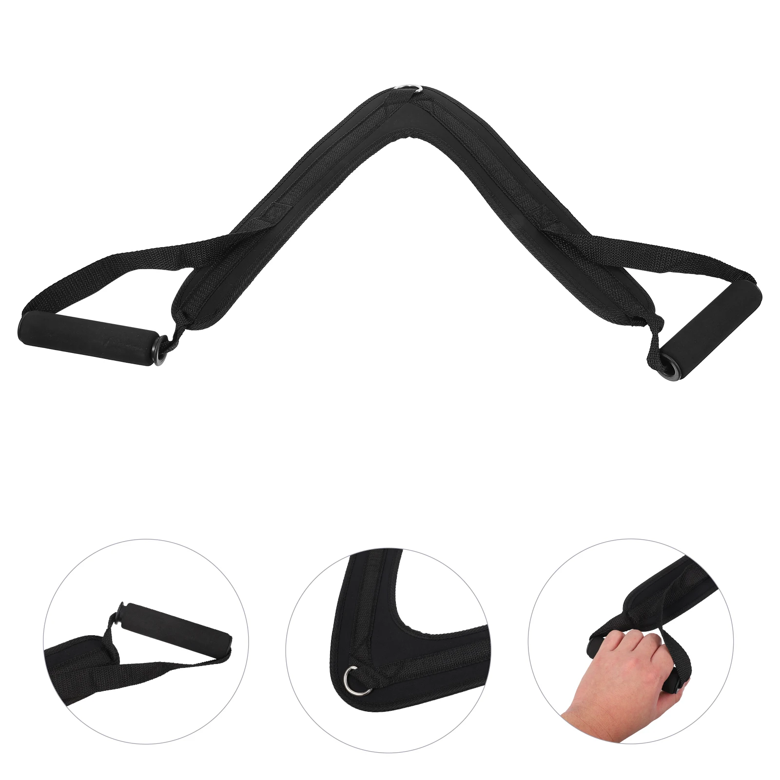 

1Pcs Triangle Shoulder Strap Professional Arm Strength Trainer for Home Gym Tricep Extension Workout Fitness Equipment