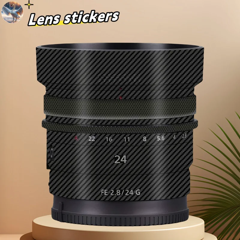 for Sony FE24F2.8G Camera Lens stickers, precision cut wear-resistant protective film, DIY skin