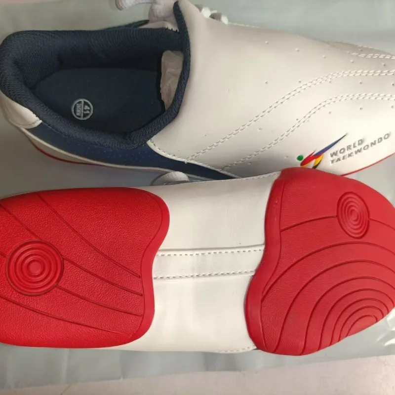 أحذية التايكوندو الاحترافية للرجال أحذية فنون الدفاع عن النفس البيضاء للرجال أحذية الكونغفو الناعمة من الأسفل أحذية Taiji للرجال #5