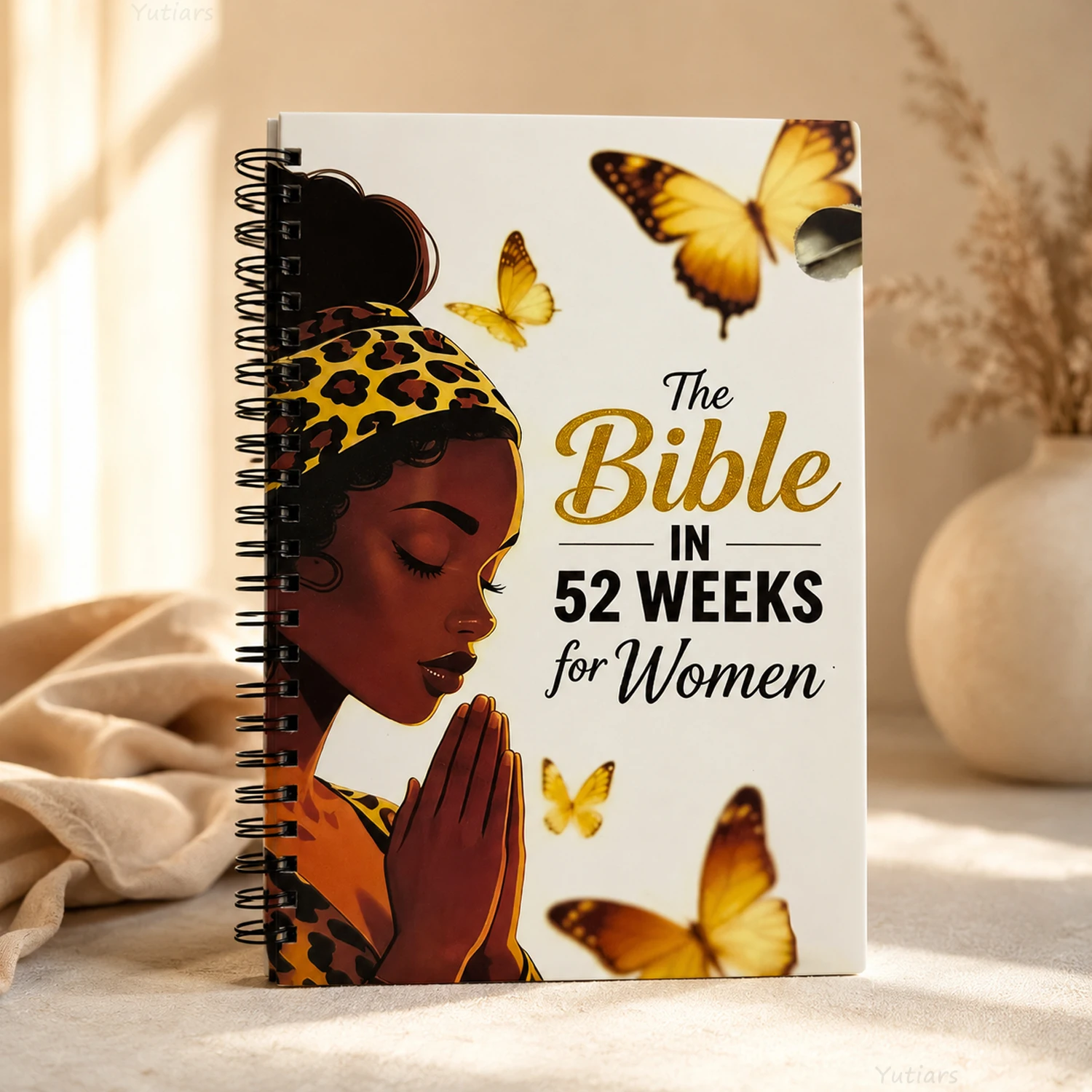 52-Wochen-Bibelplaner für Frauen mit spirituellen Übungen |   Ganzjährige Bibel-Lesetagebücher mit Meditations- und Notizfeldern