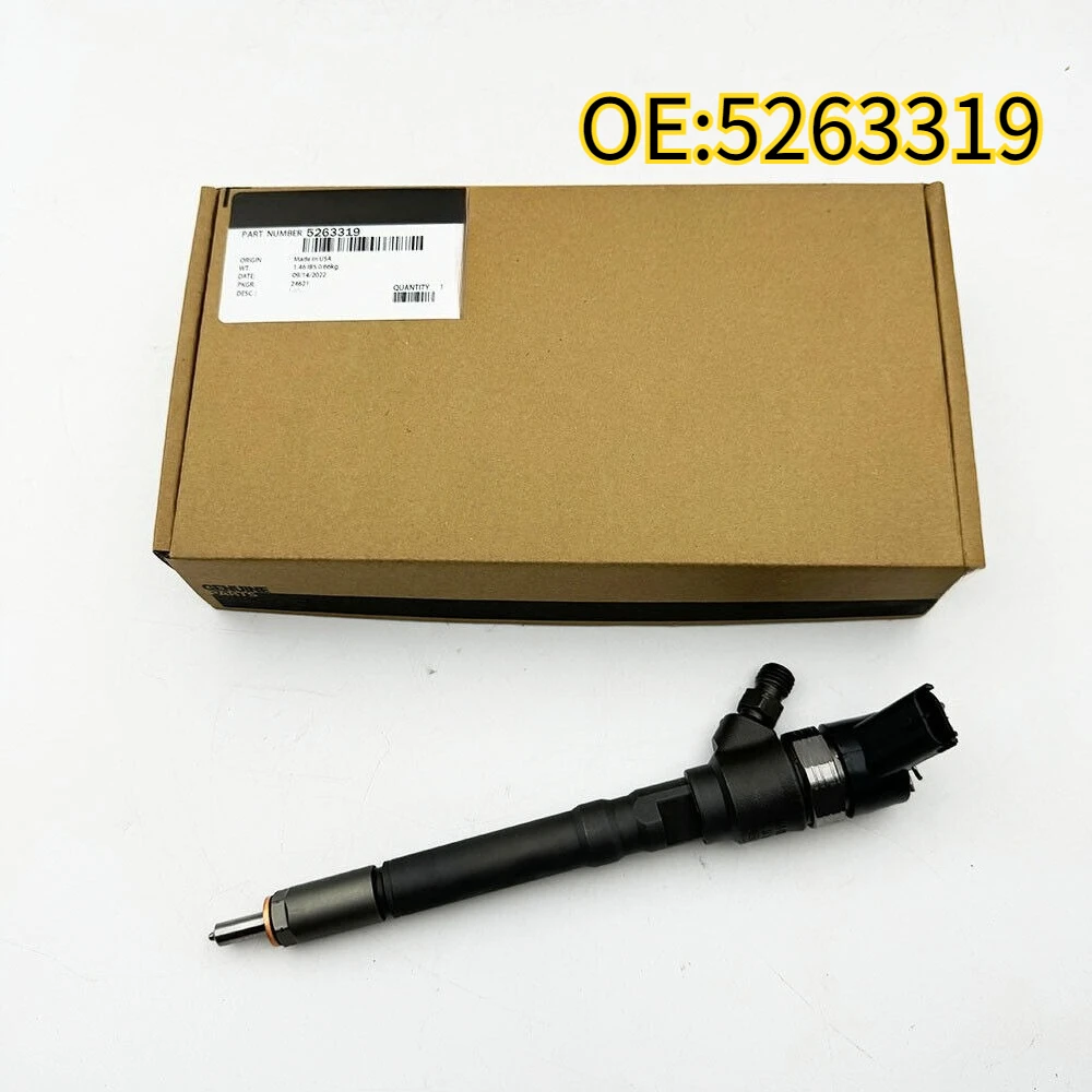 

For 5263319 1Pcs Fuel Injector assy Fits For Cummins Diesel 0445110729 33800-27900
