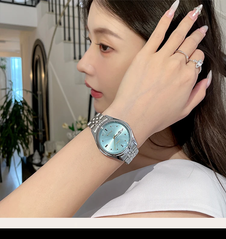 Large Dial Watch Female Niche Art High Value Western Light Luxury Lady, Mechanical Watch 2025 New Women's Style