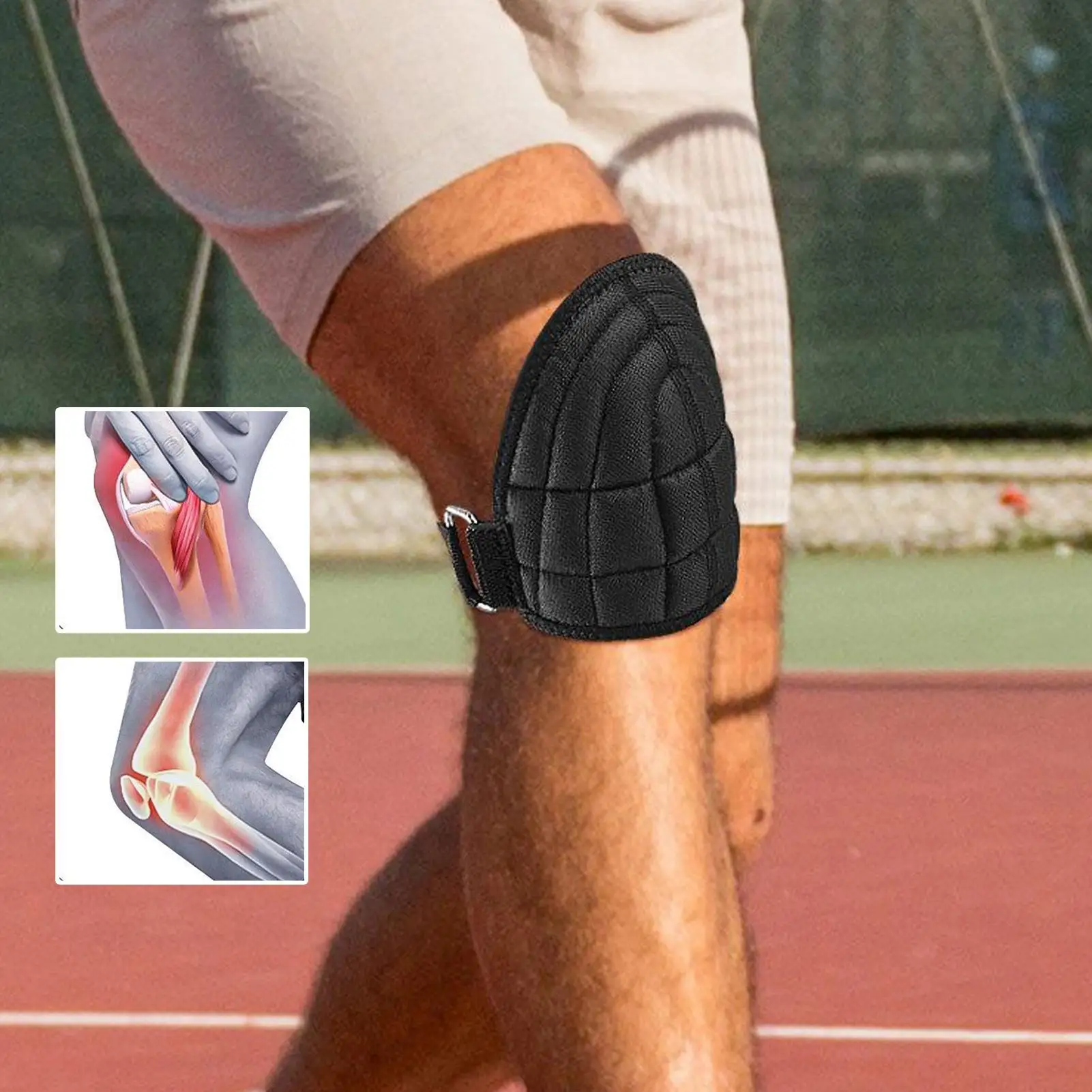 스포츠용 미끄럼 방지 무릎 보호대 이미지