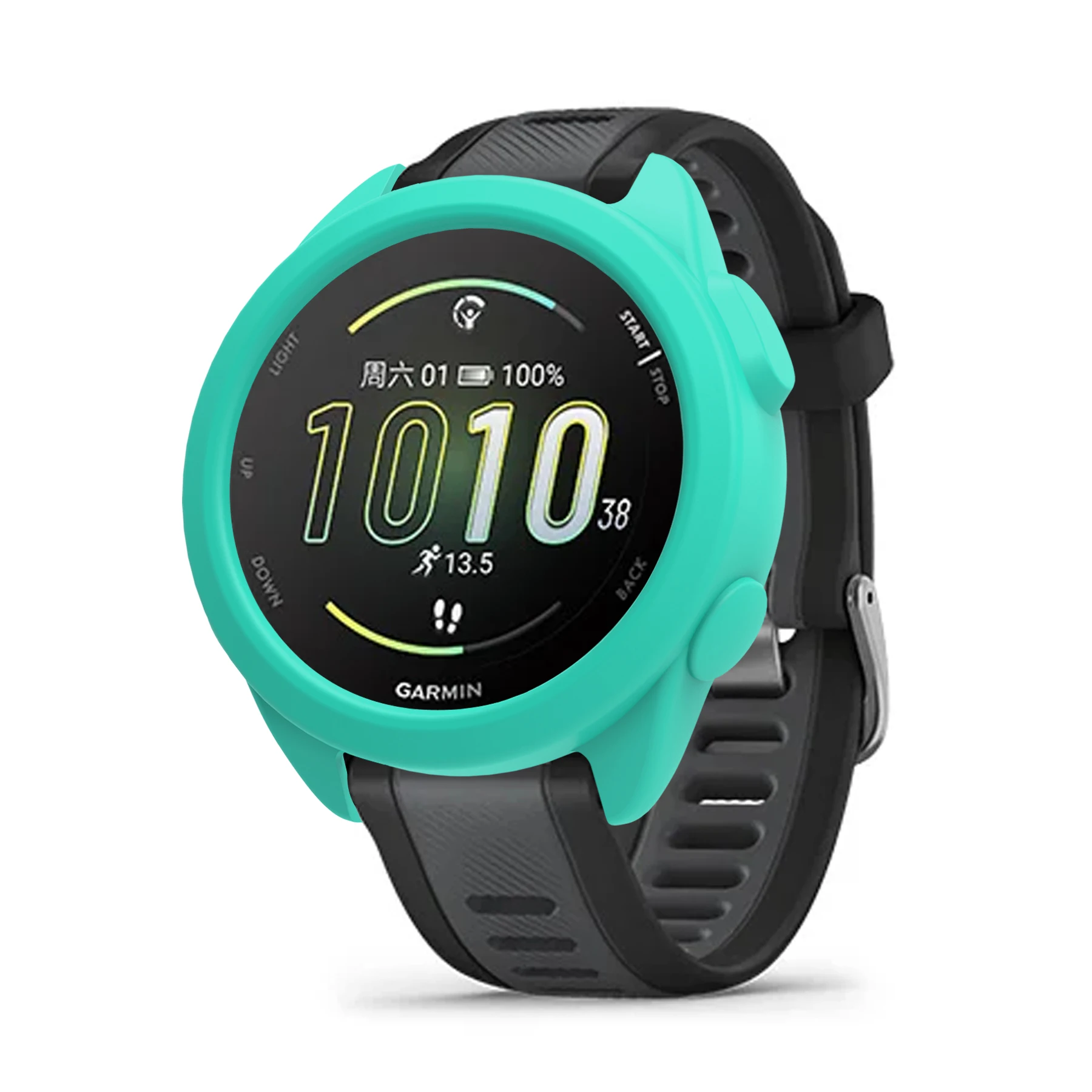 ป้องกันหน้าจอสําหรับ Garmin Forerunner 165 ซิลิโคนนุ่มกันชนสําหรับ Garmin Forerunner 165 นาฬิกาอุปกรณ์เสริม