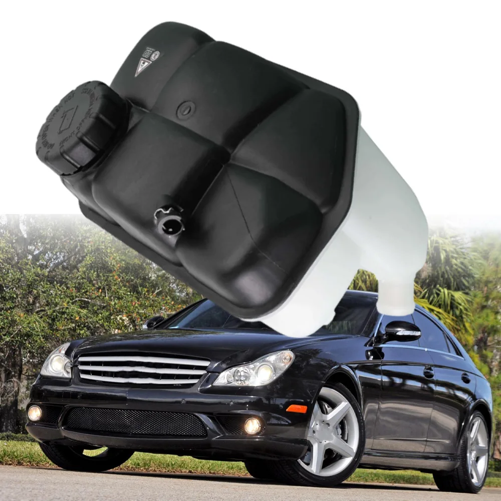 

For Mercedes-Benz CLS500 CLS55 CLS63 E320 E350 E55 E500 E63 Coolant Reservoir Overflow Expansion Tank with Cap 2115000049