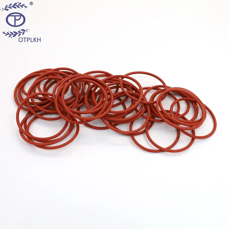 

Silicone O-Ring Rubber Seal Silicone Rubber 44.12*2.62mm ID*CS Low and High Temperature Resistant Waterproof Gasket Customized